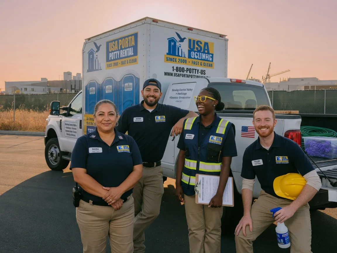 Portable Toilet Rental company in Goose Lake, IA